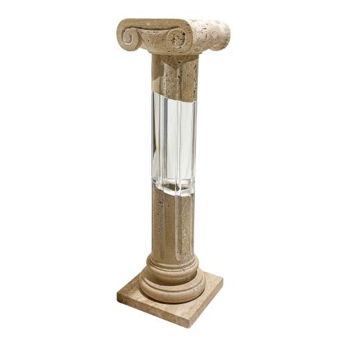 BUSTO MODERNISTA SOBRE COLUMNA 