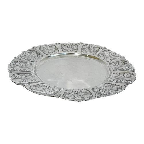 PLATO EN PLATA DEL PRIMER CUARTO DEL S.XX