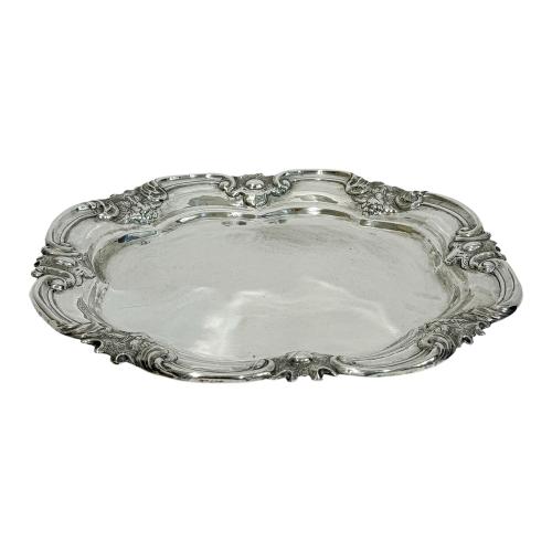 CENTRO DE MESA EN PLATA DE FINALES DEL S.XIX