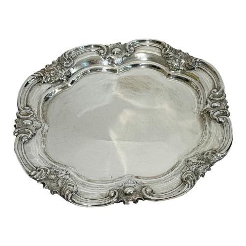 CENTRO DE MESA EN PLATA DE FINALES DEL S.XIX