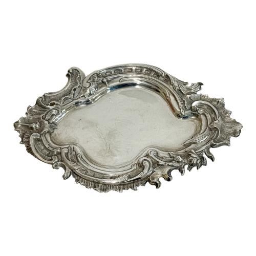 CENTRITO DE MESA EN PLATA DE FINALES DEL S.XIX