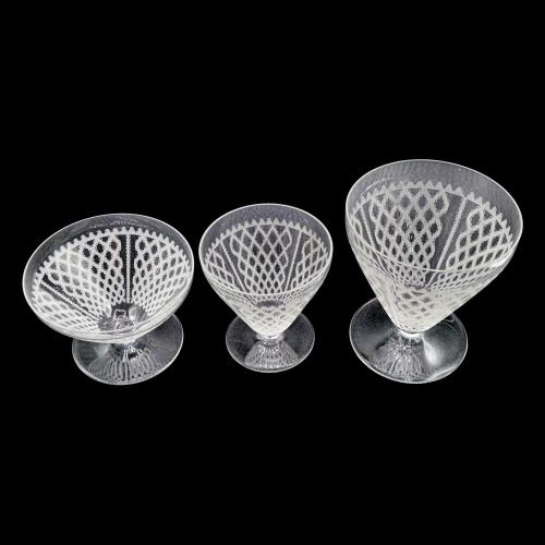CONJUNTO DE CRISTALERÍA DE BACCARAT DE LOS AÑOS 30