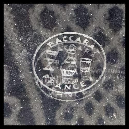 CONJUNTO DE CRISTALERÍA DE BACCARAT DE LOS AÑOS 30