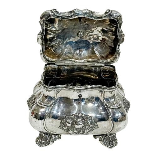 CAJITA JOYERO EN PLATA DE PRINCIPIOS DEL S.XX
