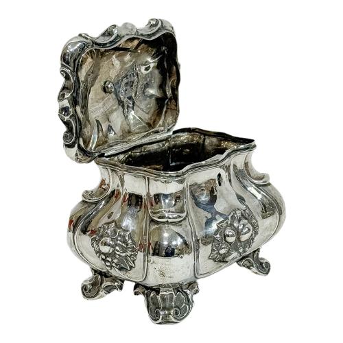 CAJITA JOYERO EN PLATA DE PRINCIPIOS DEL S.XX