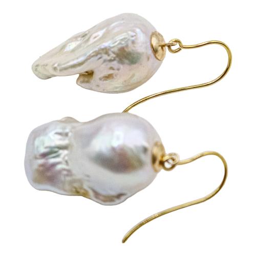 PENDIENTES CON PERLAS BARROCAS