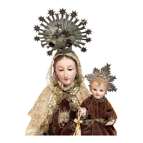 URNA CON IMAGEN CAP I POTA DEL S.XIX