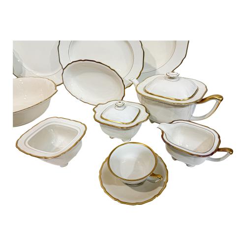 VAJILLA DE PORCELANA Y JUEGO DE CAFÉ THOMAS DE LOS AÑOS 40