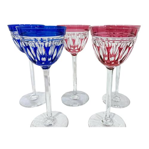 11 COPAS DE CRISTAL DE MEDIADOS DE SIGLO XX