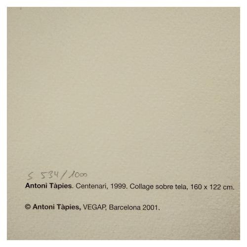 TAPIES, ANTONI