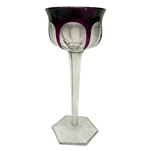 CONJUNTO DE COPAS EN CRISTAL DE LA SEGUNDA MITAD DEL S.XX
