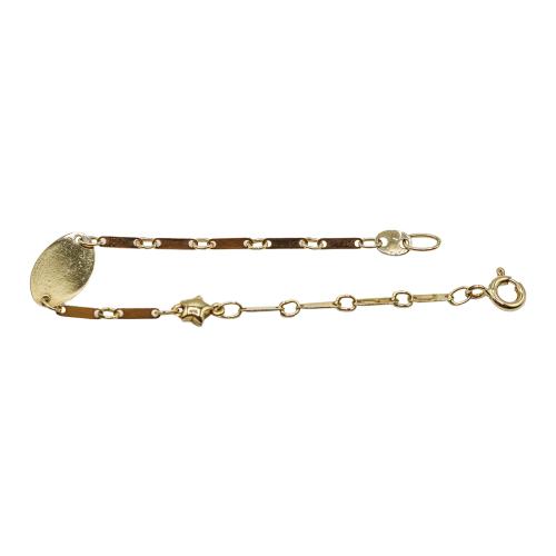 PULSERA CON CHAPA 