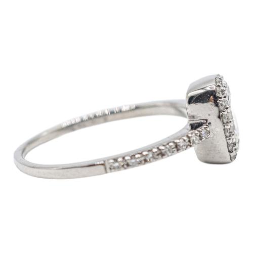 ANILLO ROSETÓN CON DIAMANTES