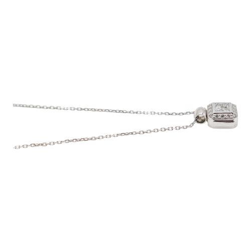 COLGANTE CON DIAMANTES TALLA PRINCESA