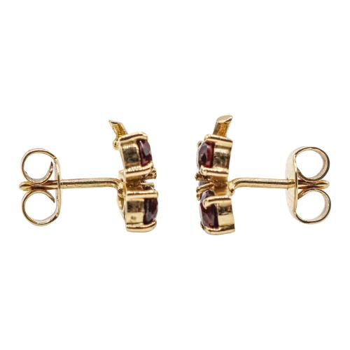 PENDIENTES CON GRANATES