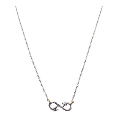 COLGANTE AMOR INFINITO CON BRILLANTES
