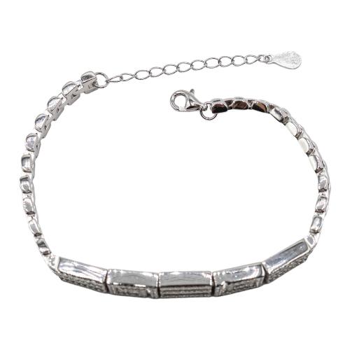 PULSERA DE PLATA CON CIRCONITAS