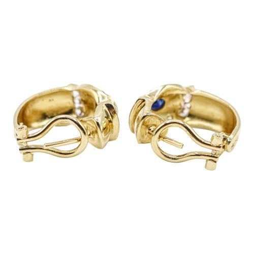 PENDIENTES DE PLATA CON CIRCONITAS DE COLOR