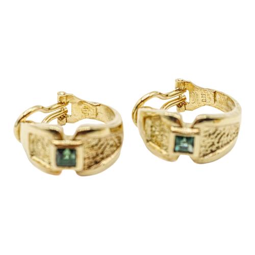 PENDIENTES DE PLATA CON CIRCONITAS DE COLOR