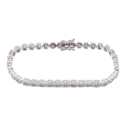 PULSERA RIVIERE CON CIRCONITAS