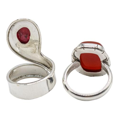 DOS ANILLOS DE PLATA