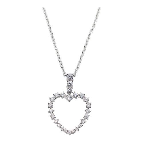 COLGANTE CORAZÓN DE PLATA