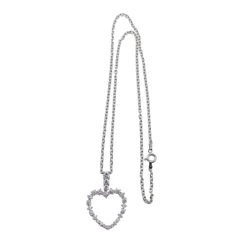 COLGANTE CORAZÓN DE PLATA
