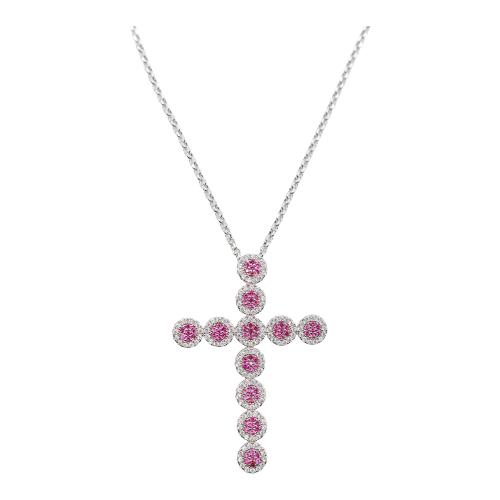 CRUZ COLGANTE CON CIRCONITAS