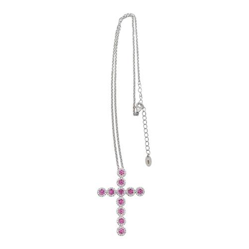 CRUZ COLGANTE CON CIRCONITAS