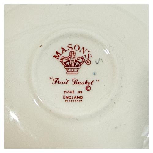 JUEGO DE CAFÉ EN LOZA INGLESA DEL ÚLTIMO TERCIO DE S. XX 
