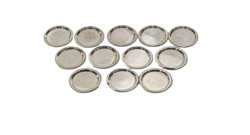 12 PLATITOS POSAVASOS DE MEDIADOS DE SIGLO XX