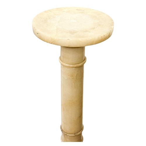 COLUMNA DE MARMOL DEL PRIMER CUARTO DE SIGLO XX