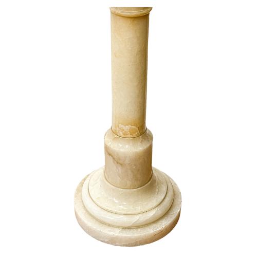 COLUMNA DE MARMOL DEL PRIMER CUARTO DE SIGLO XX