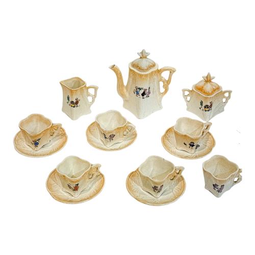 CONJUNTO DE PIEZAS DE FIRETA DE LOS AÑOS 40