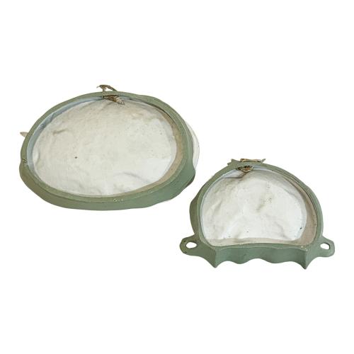 PAREJA DE CENTRITOS EN BISCUIT DE ESTILO MODERNISTA