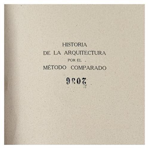 HISTORIA DE LA ARQUITECTURA POR EL MÉTODO COMPORADO