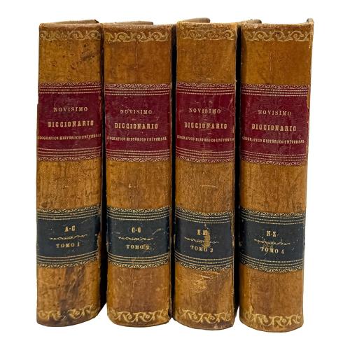 NOVÍSIMO DICCIONARIO GEOGRAFICO, HISTÓRICO, PINTORESCO 