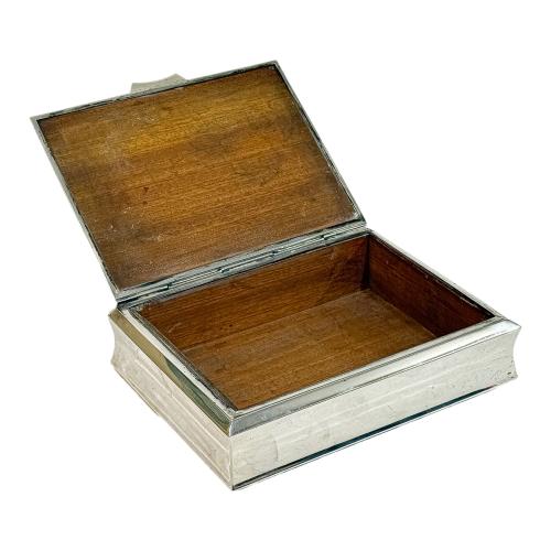 CAJA TABAQUERA EN PLATA 