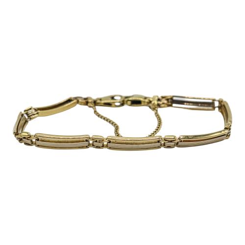 PULSERA EN BASE A UNA LEONTINA DEL S.XIX