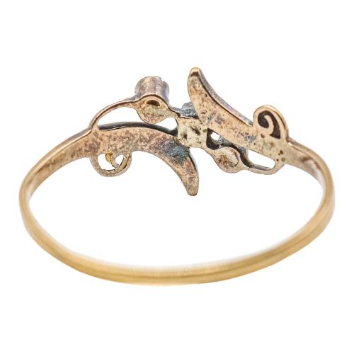 SORTIJA CON DIAMANTES DEL S.XIX