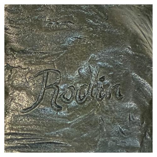 FIGURA EN BRONCE DEL ÚLTIMO TERCIO DE SIGLO XX