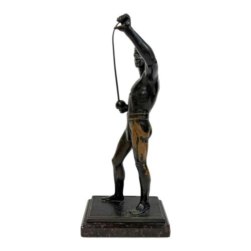 FIGURA DE BRONCE ART DECO DEL PRIMER TERCIO DE S. XX