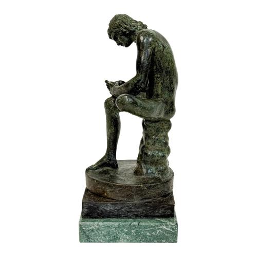 FIGURA EN BRONCE DEL ÚLTIMO TERCIO DE SIGLO XX