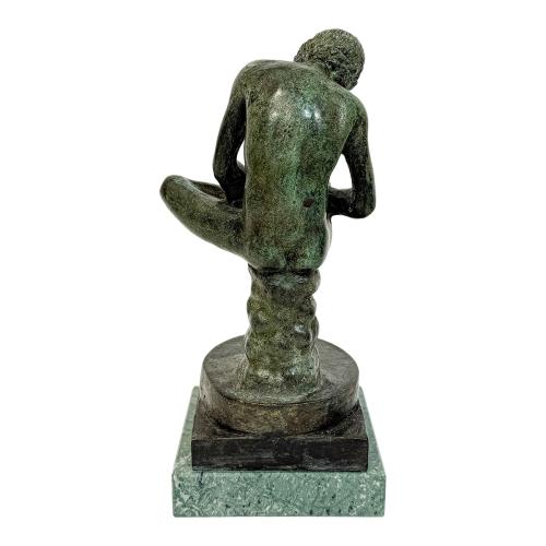 FIGURA EN BRONCE DEL ÚLTIMO TERCIO DE SIGLO XX