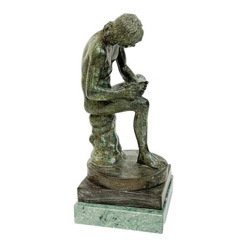 FIGURA EN BRONCE DEL ÚLTIMO TERCIO DE SIGLO XX