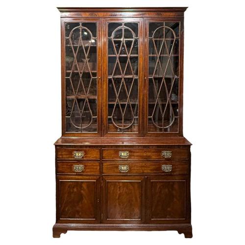 MUEBLE LIBRERIA ESCRITORIO INGLES  SIGLO XIX