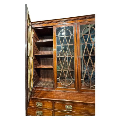 MUEBLE LIBRERIA ESCRITORIO INGLES  SIGLO XIX