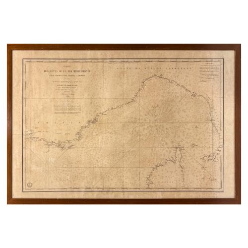 CARTA MARINA ENMARCADA