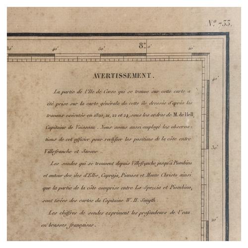 CARTA MARINA ENMARCADA