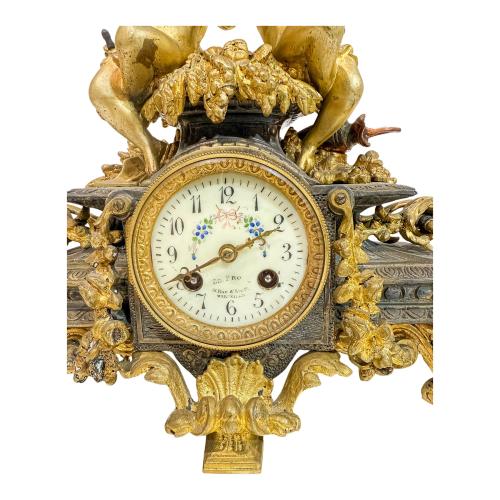 RELOJ FRANCES DE FINALES DEL S. XIX